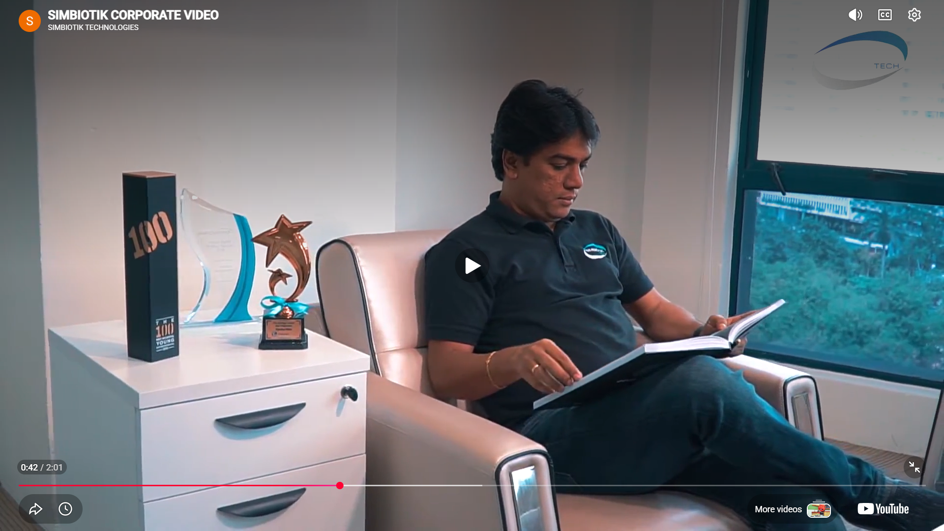 Simbiotik corporate video thumbnail